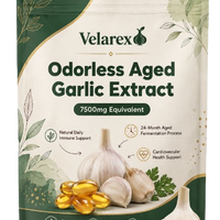 Aged Garlic Extract 7500mg – Odorless Circulation Support